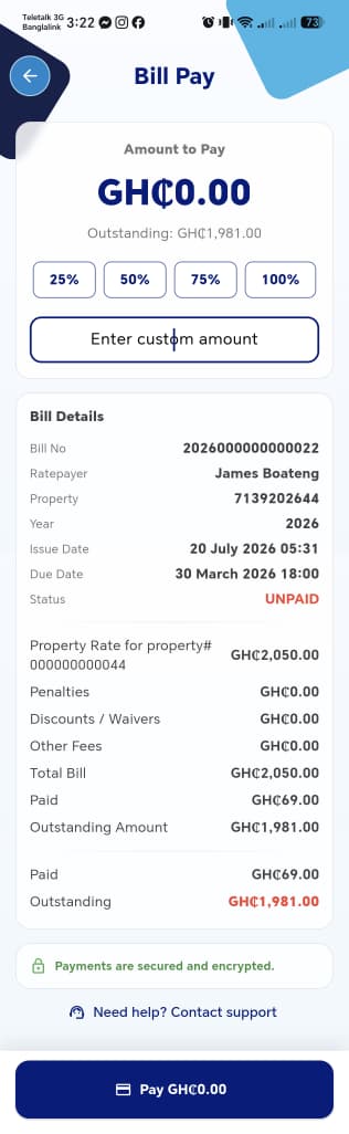 Bill Pay