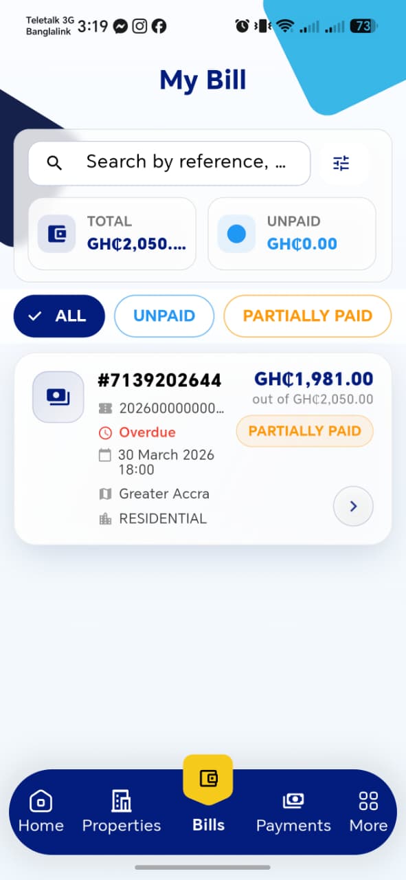 My Bill