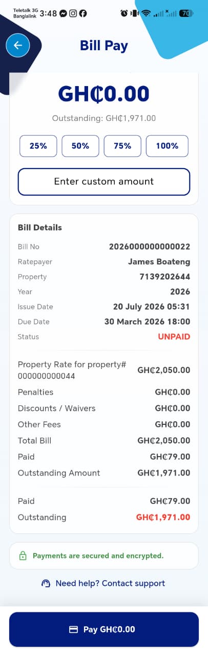 Bill Pay