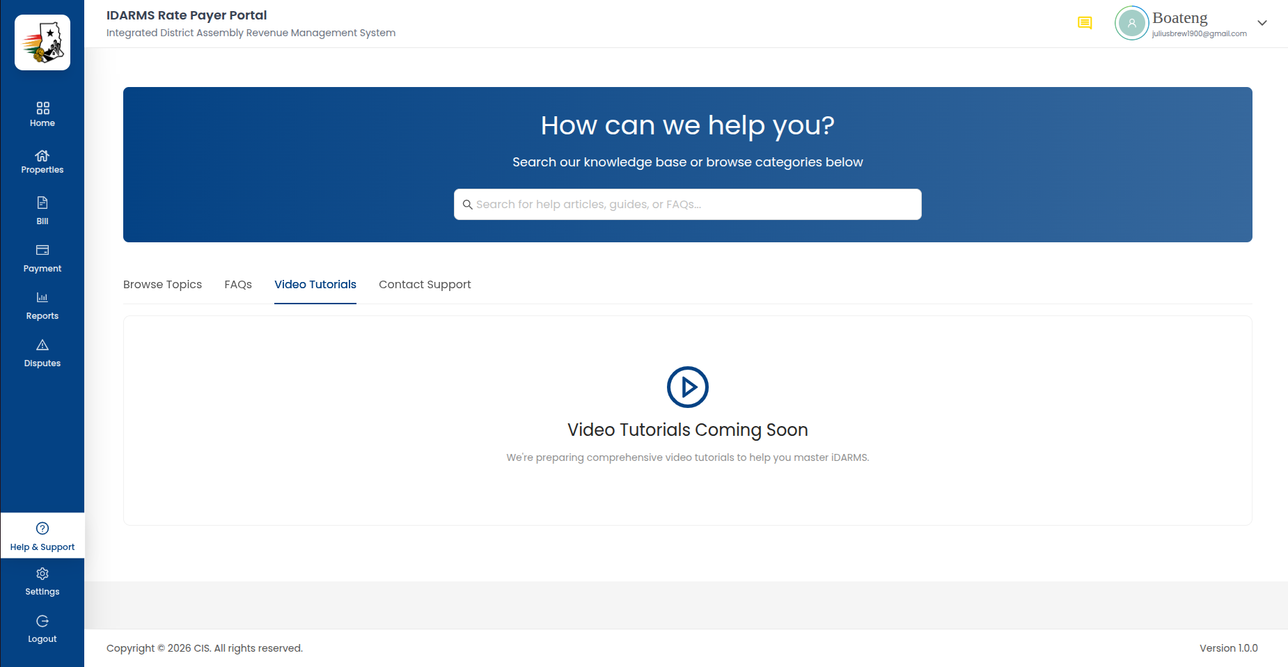 Video Tutorials