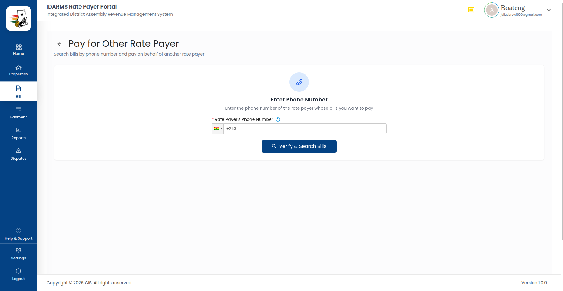 Pay for Others